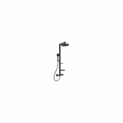 Mat crni metalni set za tuš kabinu 111 cm ALU+ – Ideal Standard