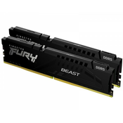 KINGSTON DIMM DDR5 64GB (2x32GB kit) 5600MTs KF556C40BBK2-64 Fury Beast black