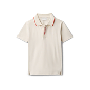 Calvin Klein Jeans Majica svetlo siva/rdeča