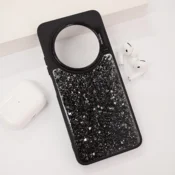 Maska Crystal Dots za Xiaomi Redmi 14C/ A4 (2025) crna