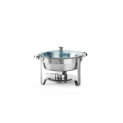 NEW Grelnik za hrano za pasto okroglo jeklo 345mm dia 3,5l - Hendi 470619