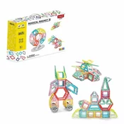 Magnetic Tiles Magnetni komplet 86 kosov - Magical Magnet II