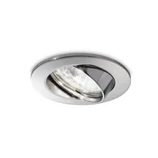 Ideal Lux - Ugradna svetiljka SWING 1xGU10/28W/230V precnika 8,2 cm sjajni hrom