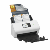 Brother ADS-4500W Duplex Scanner with LAN WLAN, 35ppm, 60p ADF & Touchscreen