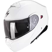 Scorpion EXO-930 EVO Solid preklopna motociklisticka kaciga bijela