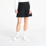 Krilo Nike Sportswear Chill Knit Womens Ribbed Mini Skirt Black/ Black M