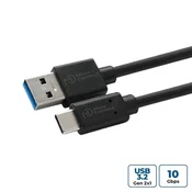 USB C-A 3.2 Gen 2 kabel 1m,