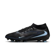 Nike Phantom 6 High Academy Multi-Ground Football Boot - Black
