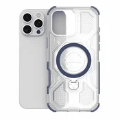 Hibridni ovitek Carbon Shield Pro za Samsung Galaxy S26 Plus - blue transparent