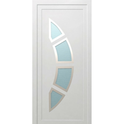 Zunanja vhodna vrata Solid Elements Koper KF34 (70x1000x2100 mm, bela, leva, brez kljuke in cilindra, PVC)