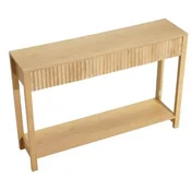 VEVOR Konsolna miza 120x30x80 cm Burlywood
