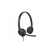 Slušalice LOGITECH H340 žicne/USB/noise cancleing mic/crna