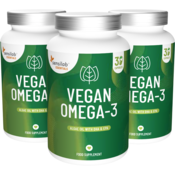 Essentials Vegan Omega-3, visoka doza - veganski, 60 kapsula 1+2 GRATIS