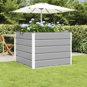 Sadilica Svijetlo siva 100 x 100 x 75 cm Celik