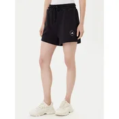 adidas by Stella McCartney Športne kratke hlače True Casuals IK9093 Črna Loose Fit