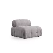 Atelier del Sofa Fotelja Petite O1, 108 x 108 x 83 cm, 95 x 95 x 75 cm, Siva