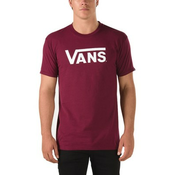 Vans Classic majica burgundy/white Gr. XL