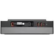 shumee Vtičnice za polnjenje telefona Tesla Model 3 / Y T-Space Series USB HUB USB-C - črne