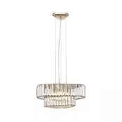 Zuma Line P0496-04G-F7AC - Luster na sajli HELIOS 4xG9/33W/230V zlatna