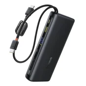 145W Power bank Baseus EnerFill FC41 25000mAh, digitalni prikaz - cosmic black