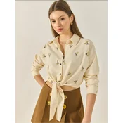 Bianco Lucci Bluza med/svetlo rumena/črna