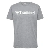 Hummel Majica Go 2.0 pegasto siva/bela