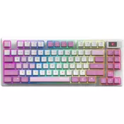 MSI Gaming Keyboard FORGE GK600 TKL WIRELESS VIOLET, Wireless, Mechanical Linear Switch, PBT keycaps, Anti-ghosting