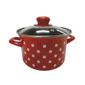 KOZICA EMO 16 CM 2 L VISOKA BELE PIKE