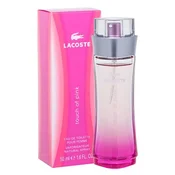 Lacoste Touch Of Pink toaletna voda 50 ml poškodovana škatla za ženske