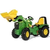 Rolly deciji traktor na pedale X-Trac Premium JD sa menjacem, kocnicom i utovarivacem