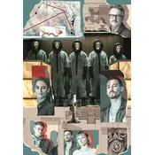 Clementoni Puzzle La Casa de Papel Berlin: Gremo v akcijo 1000 kosov