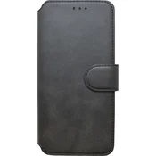 2020 Samsung Galaxy A41 črni knjižni ovitek