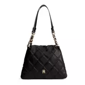 TOMMY HILFIGER Torba za čez ramo črna