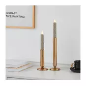 Eglo 422225 - Komplet od 2 LED sveca ANDRAFIABE LED/1xAAA, 15 cm, bež