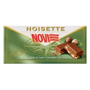 NOVI Noisette mlečna čokolada z lešniki 100 g