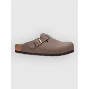 Birkenstock Boston Syn 2.0 Birko-Flor Nubuk Clogs mocca