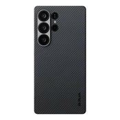 Premium maska Pitaka Ultra Slim Twill za Samsung Galaxy S25 - black
