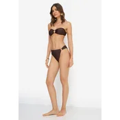 LSCN by LASCANA Bikini hlačke temno rjava