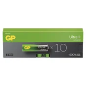 Baterija GP ULTRA PLUS alkalna LR6 AA 10 kos 10/1