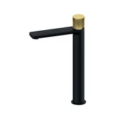 Rosan S.2 BLACK - GOLD Baterija za lavabo L - hladna voda