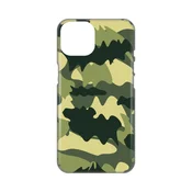 Silikonska maska za iPhone 14 Plus 6.7 Army Print Skin maslinasta