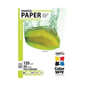Fotopapier - A4/135g - samolepiaci, lesklý, 50 ks v balení