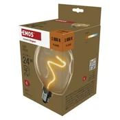 LED žarnica DECO CG125A/E27/4,5 W (24 W)/240 lm/flame
