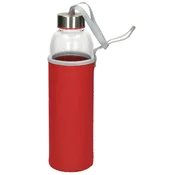 Steklenica wave color 600 ml rdeča PROMOCIJA