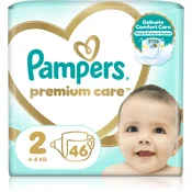 Pampers Premium Care plenice, vel. 2, 4–8 kg, 46 kosov