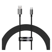 BASEUS SUPERIOR USB kabel za prijenos podataka - Type-C, 200 cm, CRNA P10320102114-02