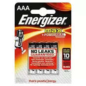 Alkalne baterije Energizer MAX AAA - 4 komada