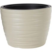 ProGarden Lonec za rože, premer 47 x višina 35 cm, kremast