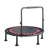 Smania Zložljiv trampolin z nastavljivim ročajem BouncePro, trampolin za vadbo, trampolin z ročajem