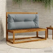 Vidaxl Blazina za palete VIANEN 100% poliester Modra 120 x 60 x 12 cm